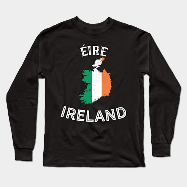 Ireland Long Sleeve T-Shirt by phenomad